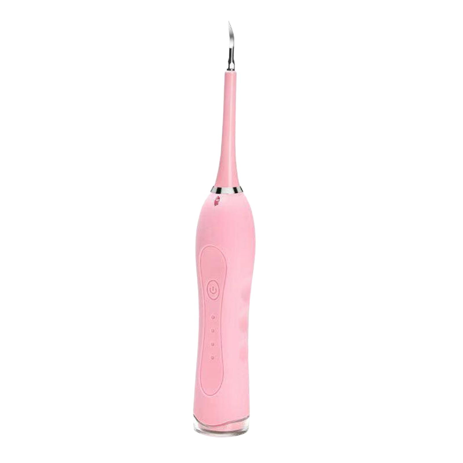 Electric Ultrasonic Tooth Cleaner Waterproof Oral Clean with 5 Modes Pink