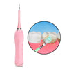 Electric Ultrasonic Tooth Cleaner Waterproof Oral Clean with 5 Modes Pink