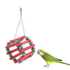 Pet Parrot Chew Swing/Tunnel/Bell Toys Cage Decoration Hanging Toy Tunnel