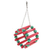 Pet Parrot Chew Swing/Tunnel/Bell Toys Cage Decoration Hanging Toy Tunnel