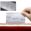 Guitar Luthier Tools Kit String Action Ruler Gauge Feeler Gauge Style 1