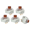 5x Pieces Kailh Box Switches for Mechanical Gaming Keyboards 3 pins Brown