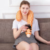 Flexible U Shaped Neck Pillow Mobile Phone Holder Bracket Support Elephant