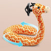 Flexible U Shaped Neck Pillow Mobile Phone Holder Bracket Support Zebra