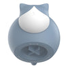 Hot Water Bottle Rubber Silicone Warm Water Bag for Neck Shoulder Waist Warm Blue