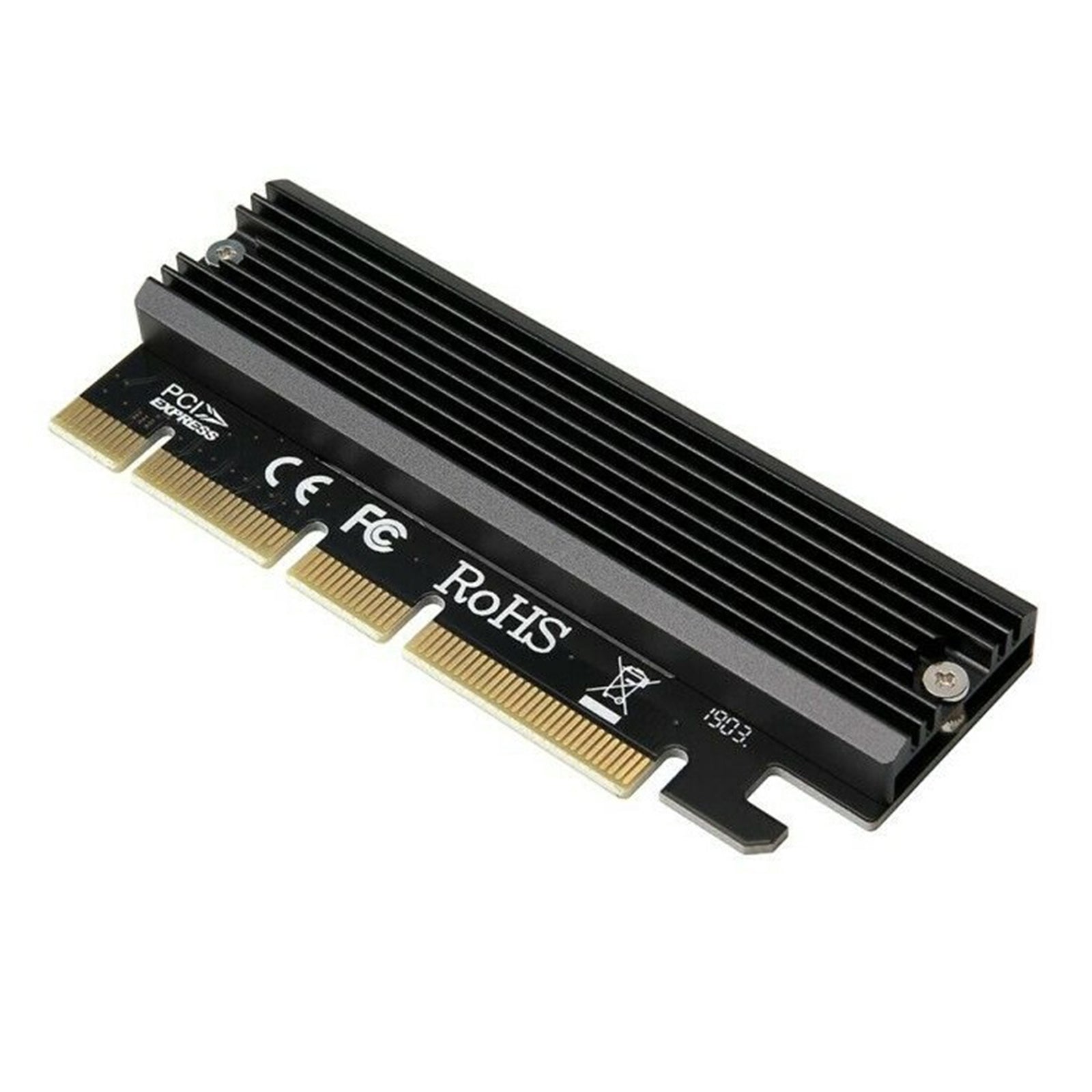 M.2 NVMe SSD to PCI-E Express 3.0 X4 X8 X16 Adapter Expansion Card 2280 mm