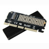 M.2 NVMe SSD to PCI-E Express 3.0 X4 X8 X16 Adapter Expansion Card 2280 mm