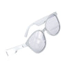 Bluetooth Sunglasses Stereo Headphones Smart Glasses White Square