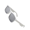 Bluetooth Sunglasses Stereo Headphones Smart Glasses White Round