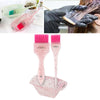 Hair Dye Brush Bowl Color Mixing Bowl Hair Dyeing Kit for Beauty Salon Pink