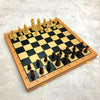 Large Wooden Chess Set Folding Portable Wood Board Board Game Great Gift