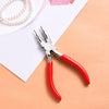 6 in 1 Bail Wire Looping Forming Pliers for DIY Loop and Jump Rings Red