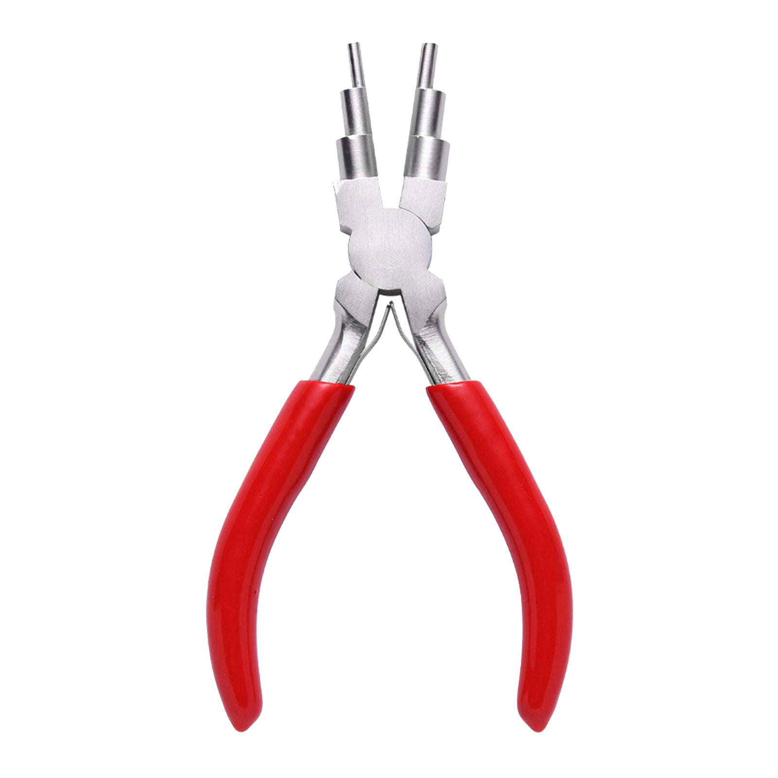 6 in 1 Bail Wire Looping Forming Pliers for DIY Loop and Jump Rings Red