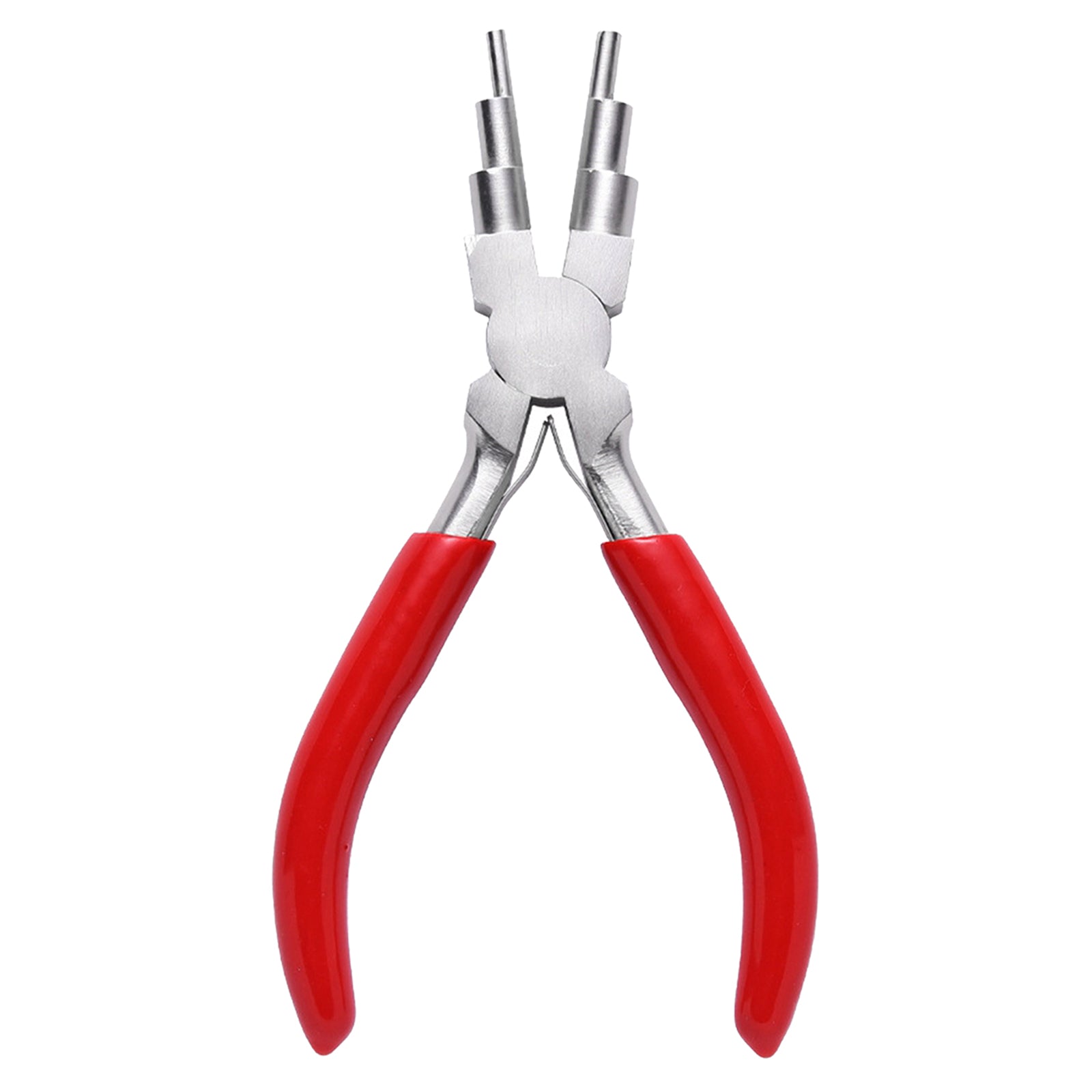 6 in 1 Bail Wire Looping Forming Pliers for DIY Loop and Jump Rings Red