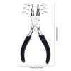 6 in 1 Bail Wire Looping Forming Pliers for DIY Loop and Jump Rings Black