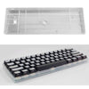 60% Compact  Plastic Keyboard Case Compatible with GH60 POKER2 POK3R clear