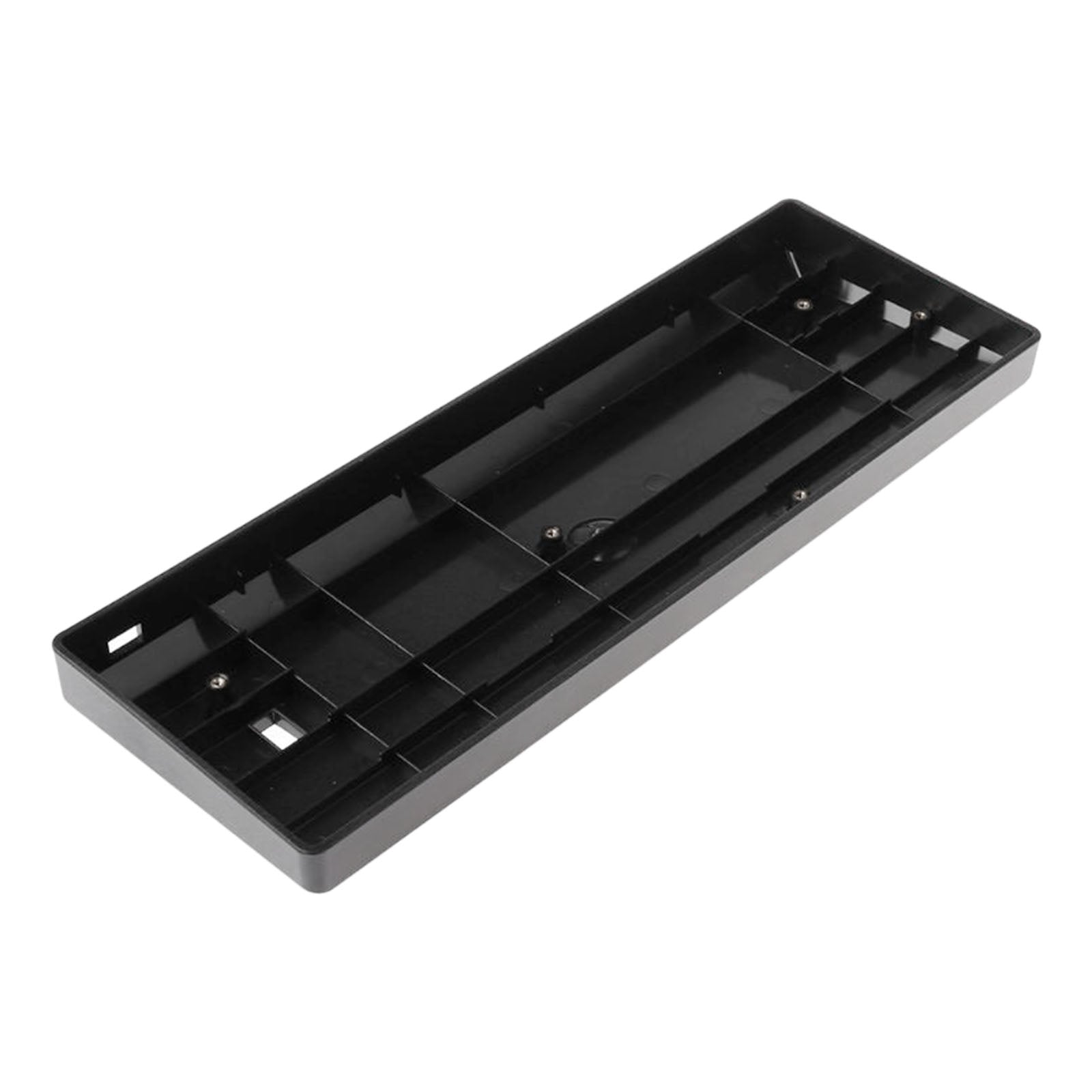 60% Compact  Plastic Keyboard Case Compatible with GH60 POKER2 POK3R black