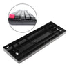 60% Compact  Plastic Keyboard Case Compatible with GH60 POKER2 POK3R black