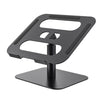 Slide-Proof Desktop Laptop Stand Riser Adjustable Tablet Holder Rack Black