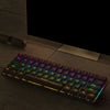 Mechanical Gaming Keyboard 61 Keys Multi Color Backlit for PC Mac