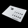 Silicone nail art mat stamping transfer sheet practice mat Flower