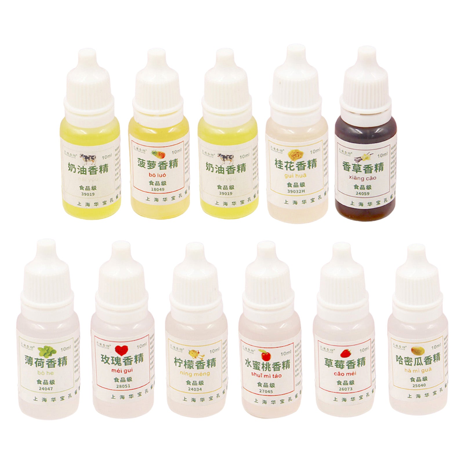 10ml Floral Flavor Essence Edible Food Flavoring Oil Soap Making Slime Scent