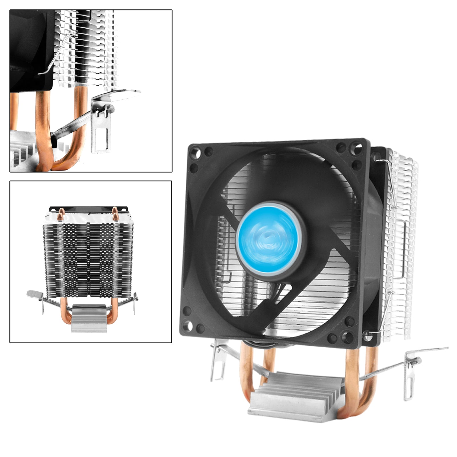 Desktop CPU Cooling Fan Radiator Cooler Replacement for INTEL LGA1156 LGA775