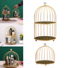 Bird Cage Desktop Perfume Organizer Holder Countertop Makeup Rack 1-Tier