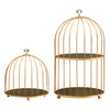 Bird Cage Desktop Perfume Organizer Holder Countertop Makeup Rack 1-Tier