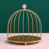 Bird Cage Desktop Perfume Organizer Holder Countertop Makeup Rack 1-Tier