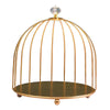 Bird Cage Desktop Perfume Organizer Holder Countertop Makeup Rack 1-Tier