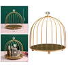 Bird Cage Desktop Perfume Organizer Holder Countertop Makeup Rack 1-Tier