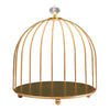 Bird Cage Desktop Perfume Organizer Holder Countertop Makeup Rack 1-Tier