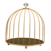 Bird Cage Desktop Perfume Organizer Holder Countertop Makeup Rack 1-Tier