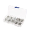 226pcs Electric Guitar Screw Kit for Pickup Switch Neck Plate Buttons Mount silver