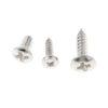 226pcs Electric Guitar Screw Kit for Pickup Switch Neck Plate Buttons Mount silver