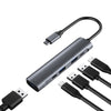 USB C Hub with USB 3.0 2.0 Ports 60W PD Power Delivery for MacBook Pro Air