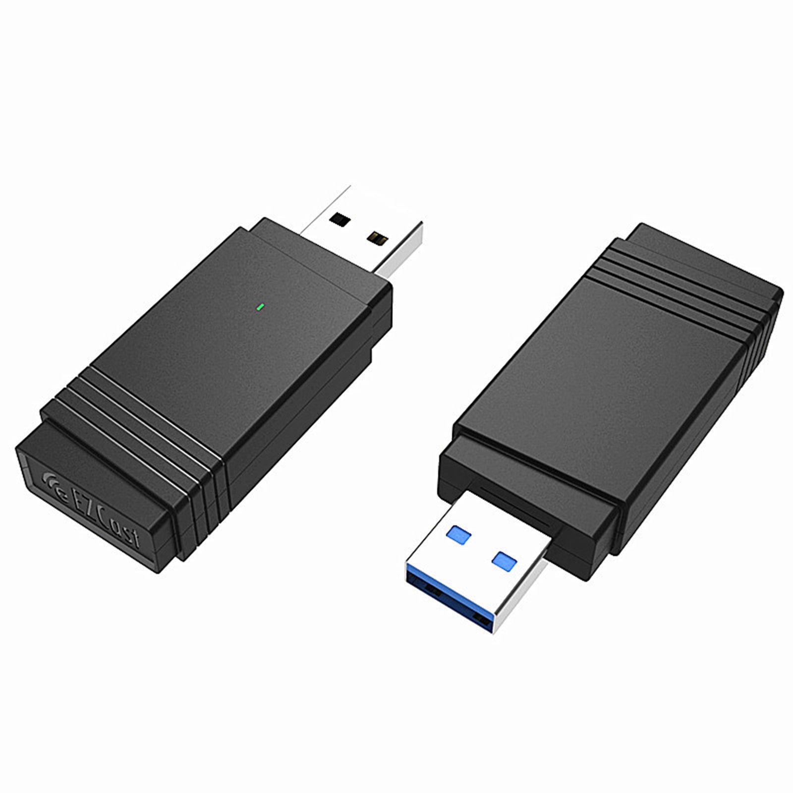 Mini Dual Band 1300Mbps USB WiFi Wireless Adapter For Laptop PC Desktop