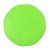 Soft Rubber Summer Beach Flying Plate Interactive Dog Toys Green 22cm