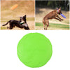 Soft Rubber Summer Beach Flying Plate Interactive Dog Toys Green 22cm