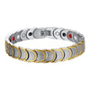 Magnetic Jewelry Therapy Bracelet Bangles for Gifts Father's Day Healthcare medium gold