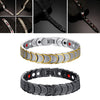 Magnetic Jewelry Therapy Bracelet Bangles for Gifts Father's Day Healthcare medium gold