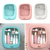 Wall Hanging Makeup Organizer Storage Cosmetic Box Rack for Bathroom Pink