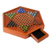 Chinese Checkers Glass Beads Family Fun Collection Multiplayer Kids Adults