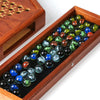 Chinese Checkers Glass Beads Family Fun Collection Multiplayer Kids Adults