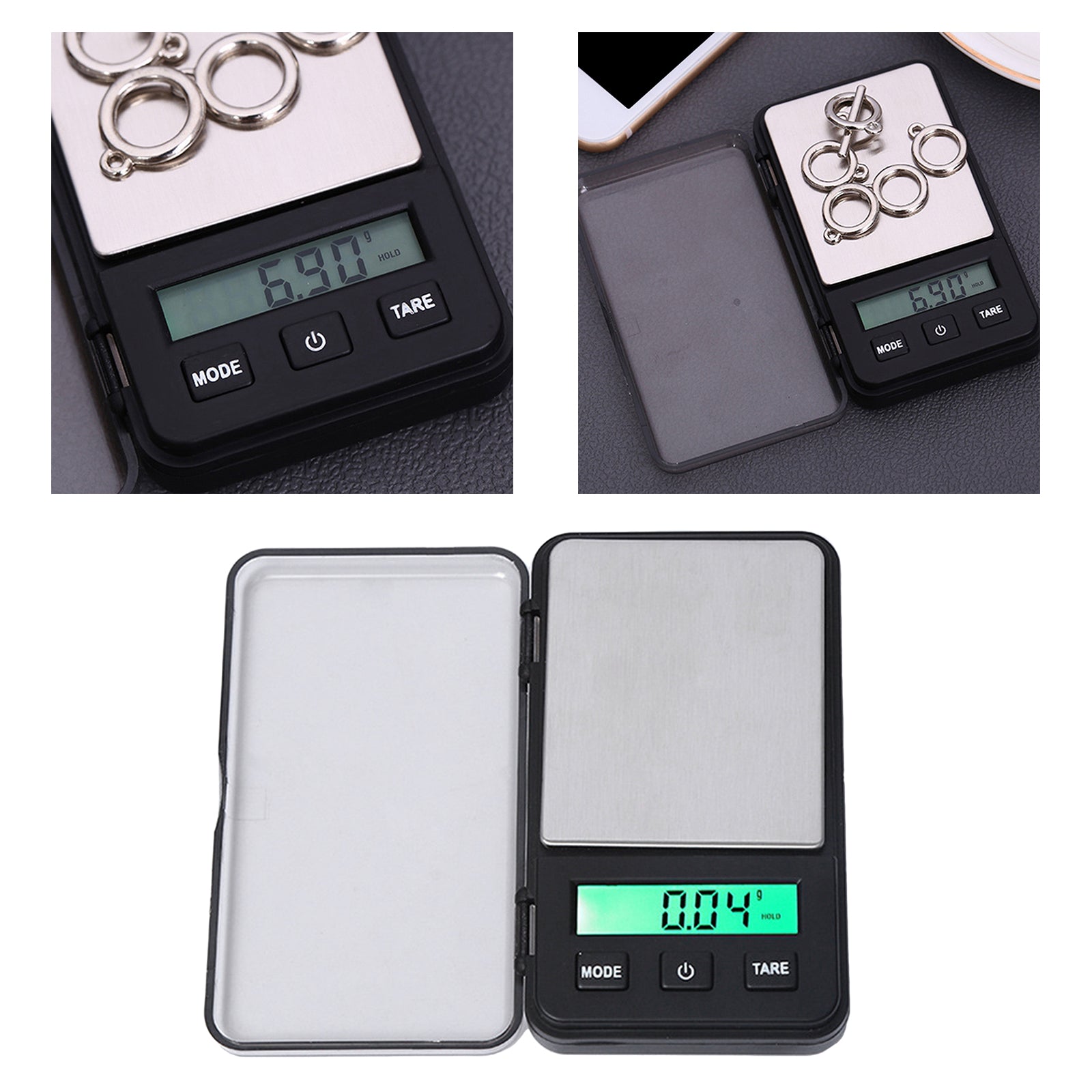 Digital Pocket Scale 200Gx0.01G Weigh Gram Digital Mini Scale High Accurate