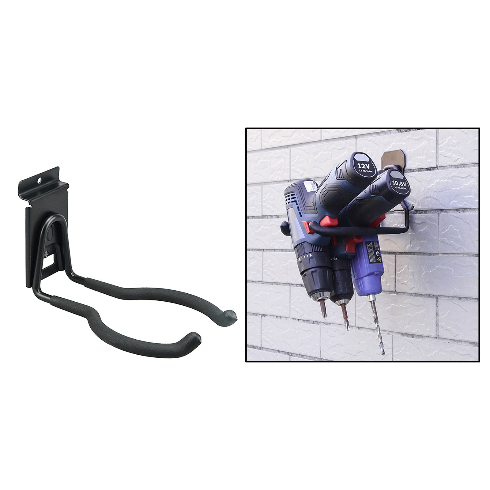 Garage Hanger Wall Mounting Tool Weed Eater Trimmer Hanger 20.4x12.1x11.6cm