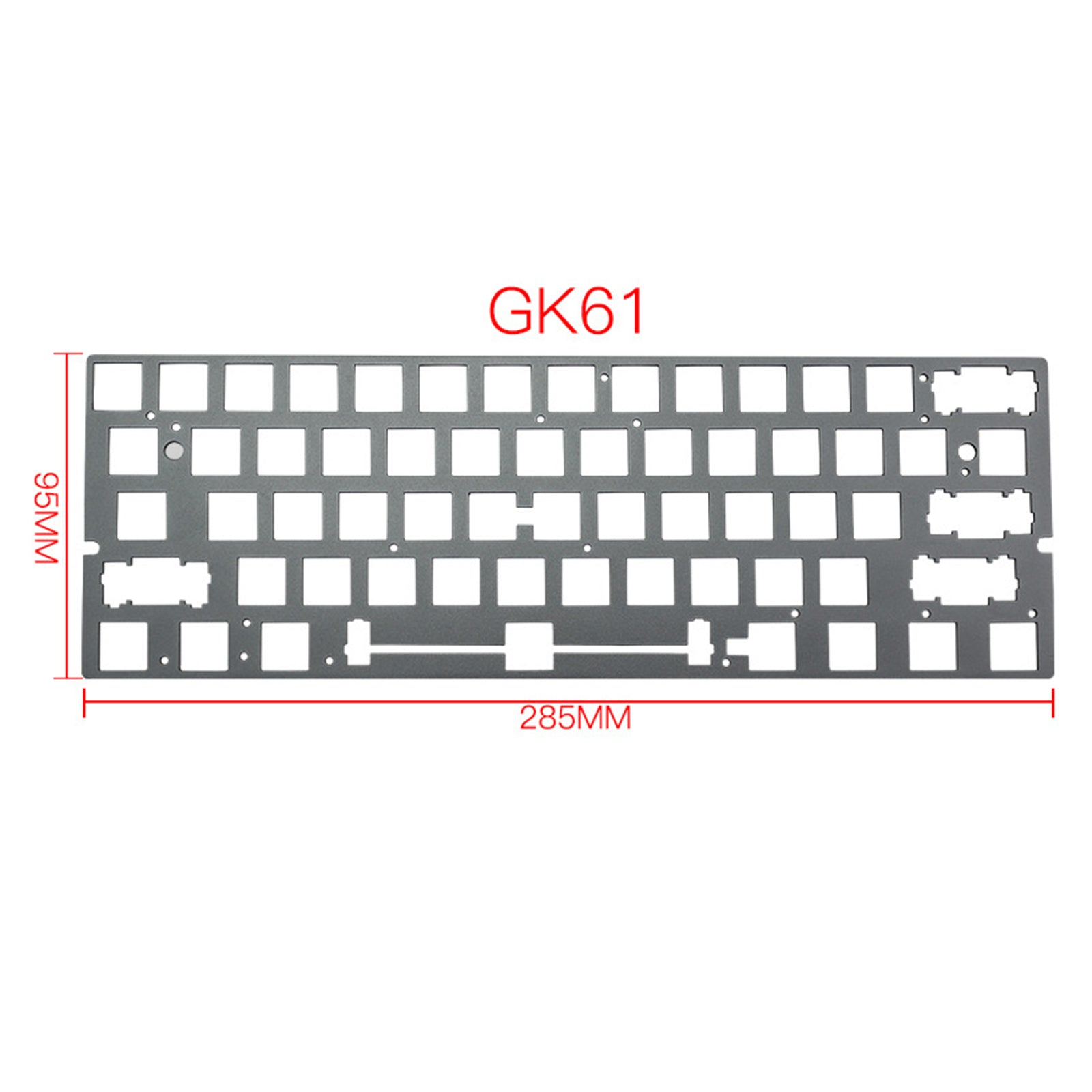 Positioning Board Plate GK61/GK64 60% Mechanical Keyboard DIY 61 Layout