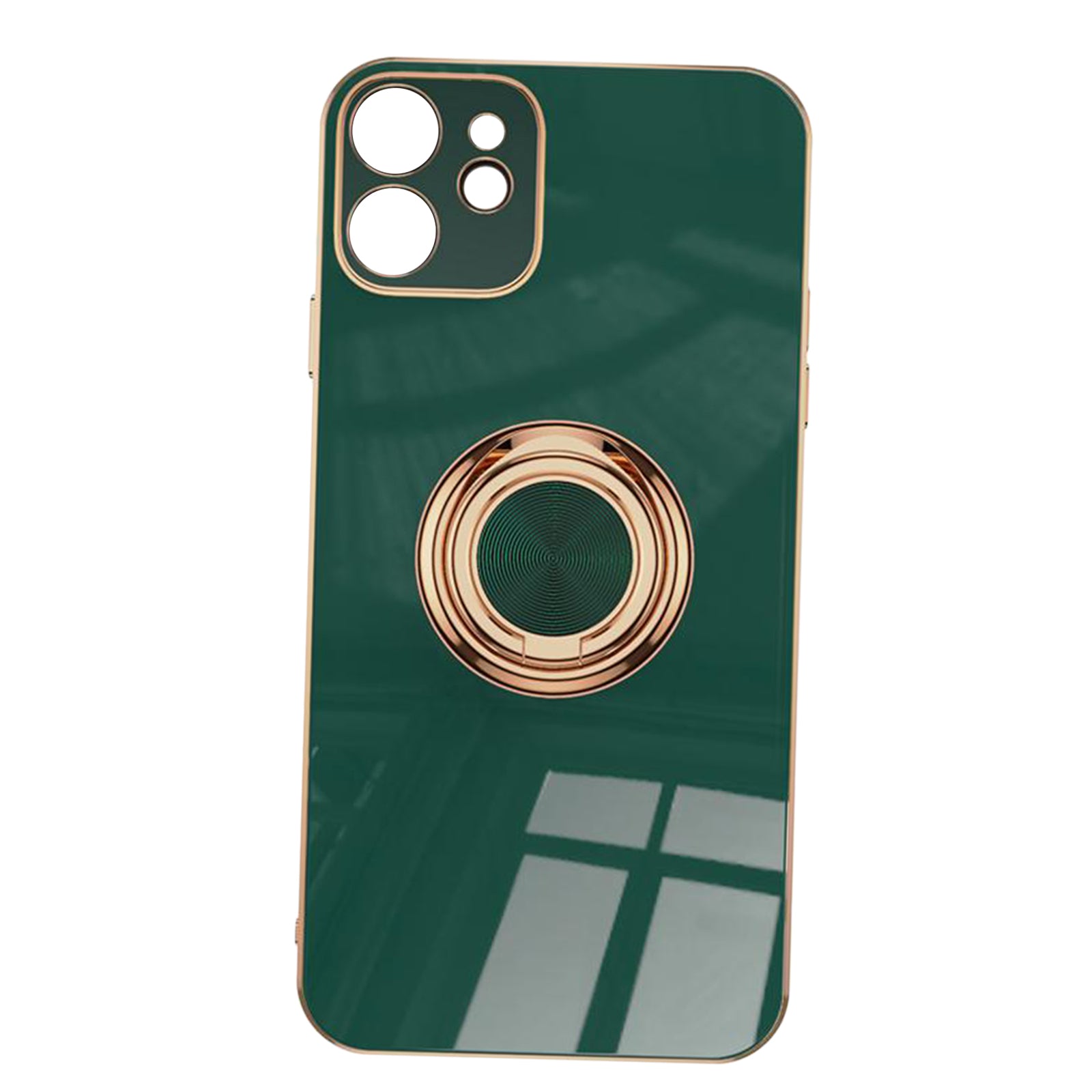 Waterproof TPU Case Cover Phone Bumper Full Protection for iPhone 12 Pro Max Green For iPhone 12