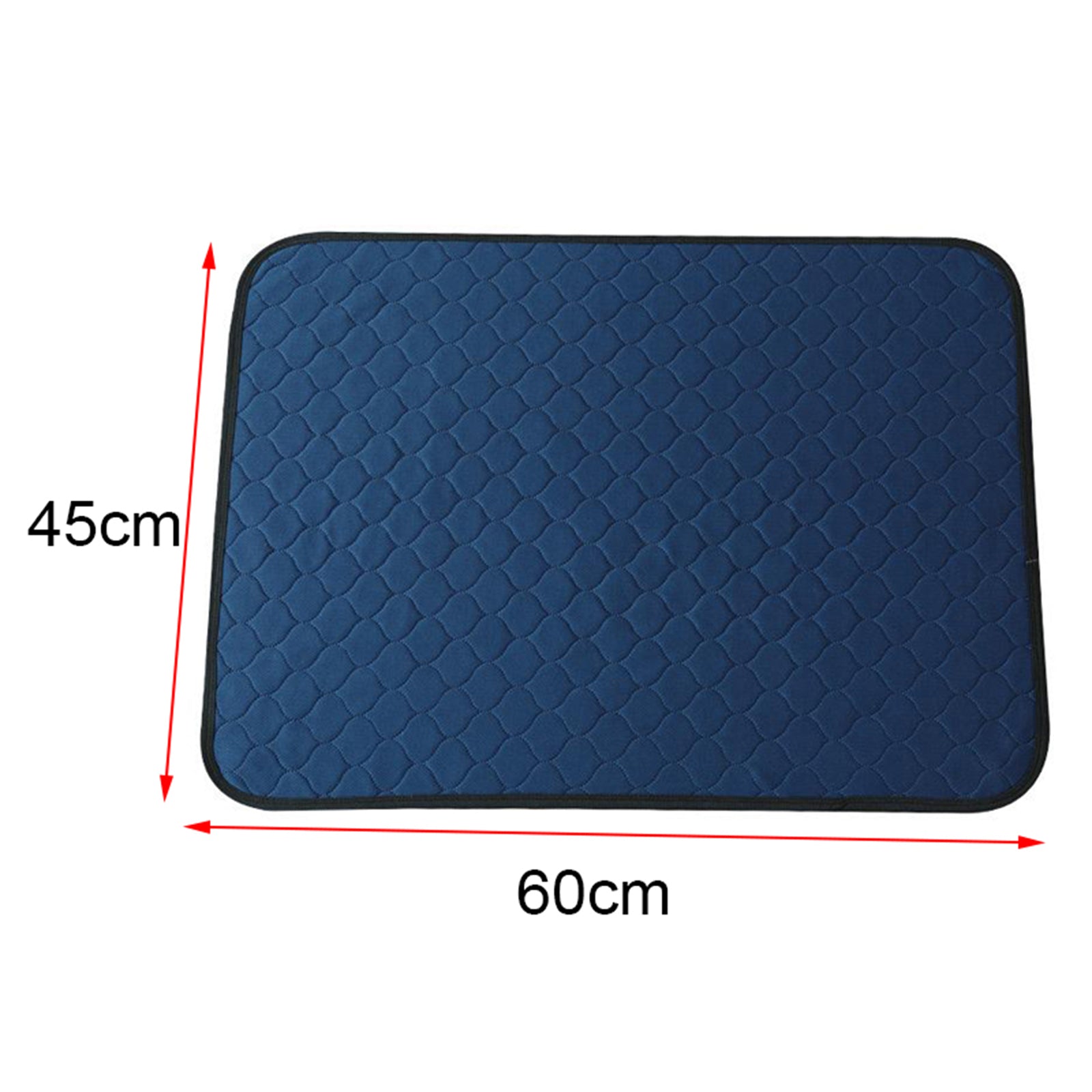 Washable Whelping & Puppy Pad 60x45cm Blue B